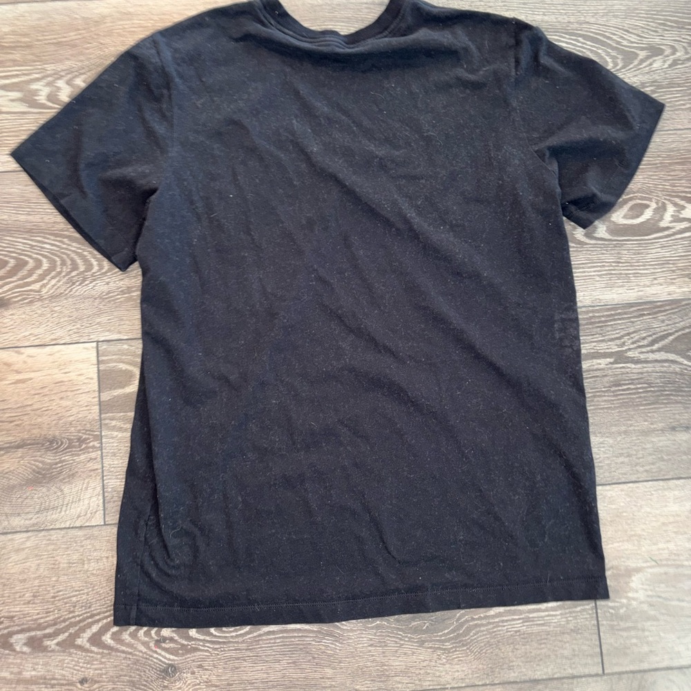 Mens Large Balck Dri-Fit Nike Duke Blue Devils Tshirt